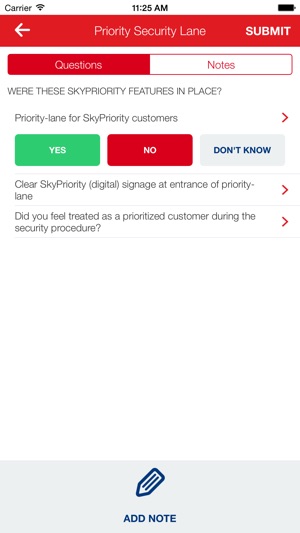 SkyPriority Panel