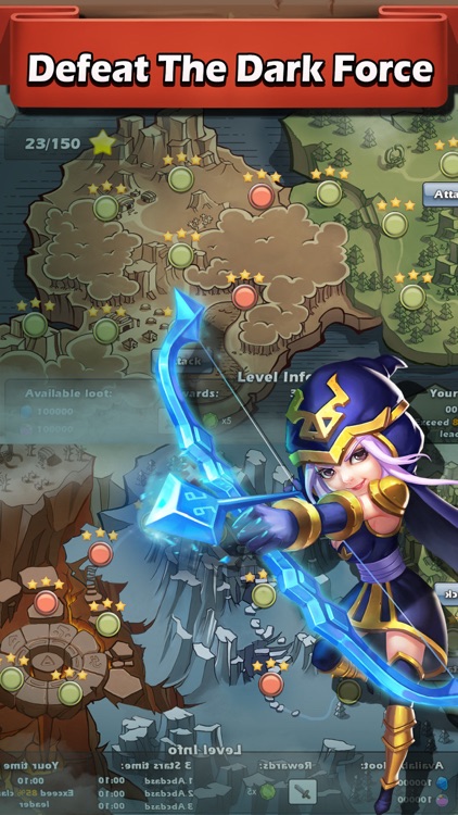 Clans of Heroes - Battle of Castle and Royal Army screenshot-3