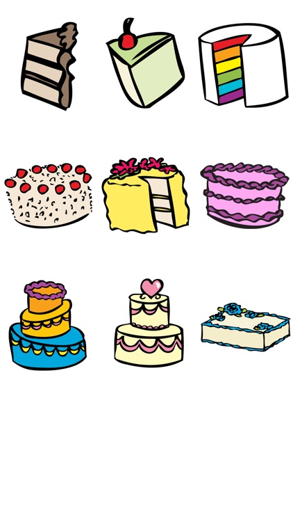 Ice Cream, Candy and Cake Stickers screenshot-4