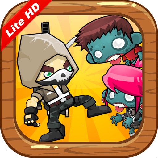 Fighter Zombie World Adventure Lite iOS App