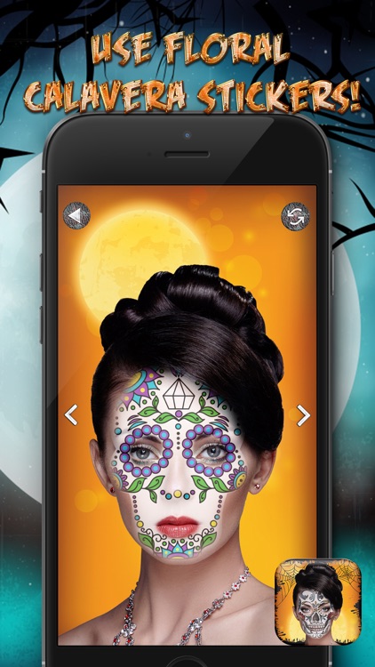 Calavera Photo Stickers