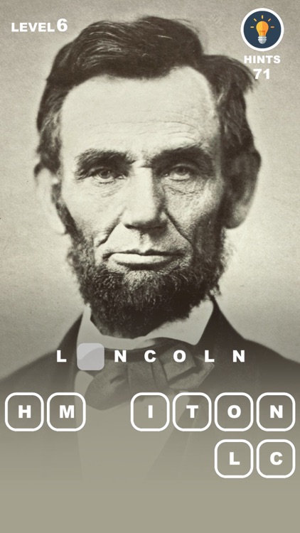 Guess the President - historical image trivia game