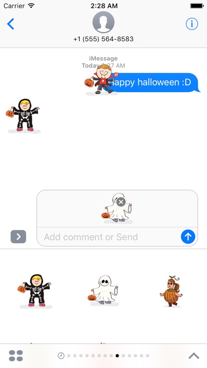 Halloween Sticker,  Emoji - Fv Pack 01