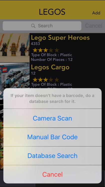 SnapCollect - Lego Collecting Manager