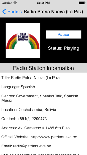 Bolivia Radio Live Player (La Paz/Quechua/Aymara)(圖5)-速報App