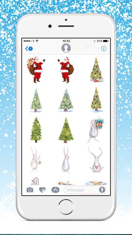 Vintage Christmas & Traditional Holiday Stickers