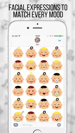 My BabyMoji - Baby Stickers Emoji Expressions(圖4)-速報App