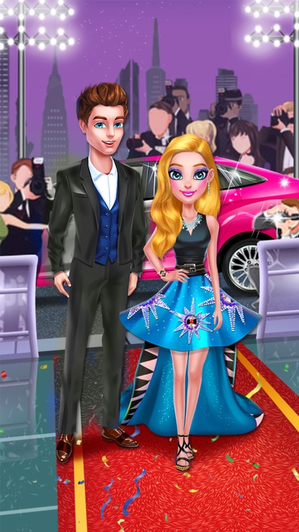 Celebrity Fashion Diary: Star Makeup, Dressup Game