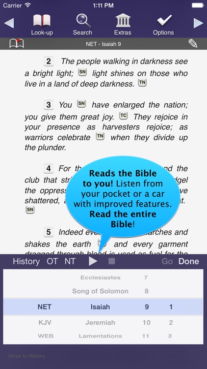 Touch Bible Loaded - Bible Study App With Audio