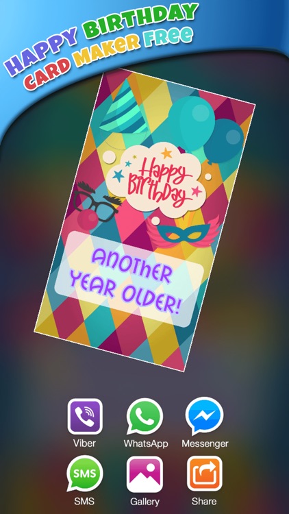 Happy Birthday Card Maker Free–Bday Greeting Cards