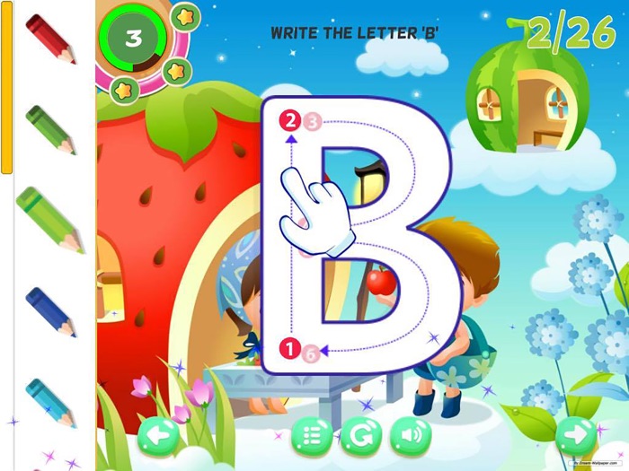 Alphabet Learning for Genius Kids ABC Tracing
