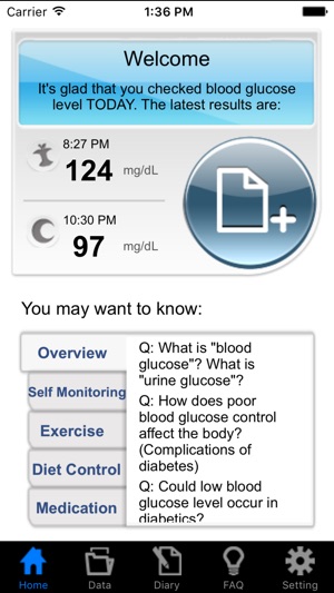 URIGHT Diabetes Manager(圖1)-速報App