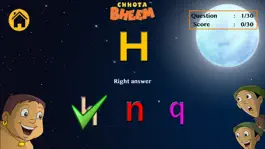 Game screenshot Words and Alphabets Game with Bheem apk