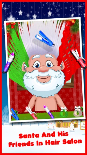 Christmas Salon - Santa Hair Salon & DressUp Game(圖2)-速報App