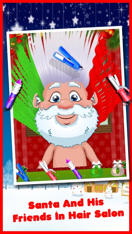 Christmas Salon - Santa Hair Salon & DressUp Game