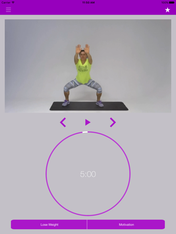 Fat Burning Training Exercises & Workout Routine screenshot 3