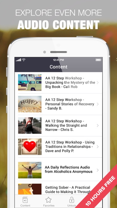 How to cancel & delete Drop the Rock AA Workshops from iphone & ipad 4