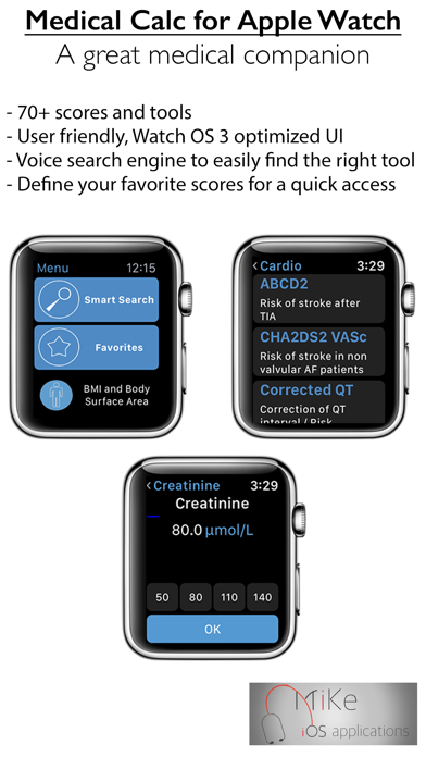 Medical Calc For Apple Watch App Price Drops