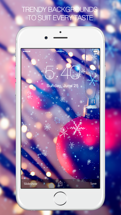 Beautiful Christmas Wallpapers for iPhone 4 (Lite) Screenshot 4