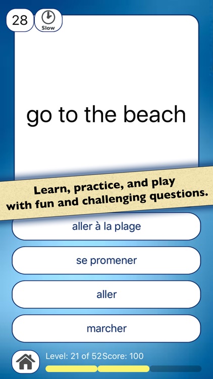 French Vocabulary Practice