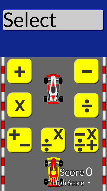 Math Drill Racing for Grades 1 to 7