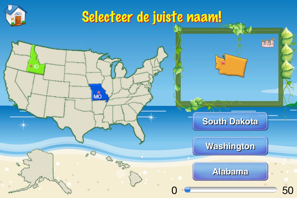 A Puzzle Map Of USA screenshot 3