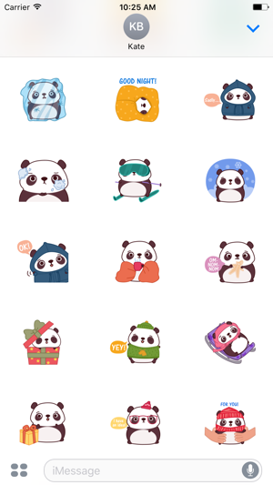 Little Chubby Panda Animated Sticker(圖3)-速報App