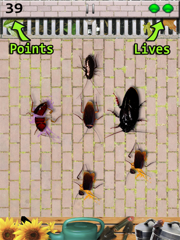Убийца таракан - Cockroach Smasher для iPad