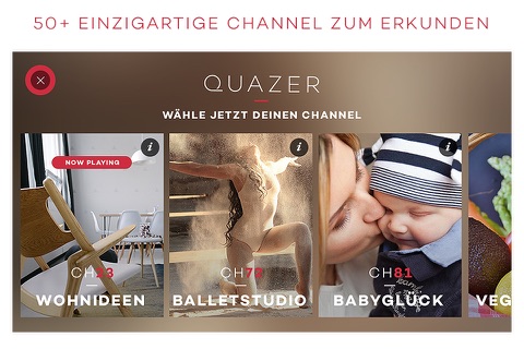 Quazer - Die echte Alternative zum TV screenshot 2