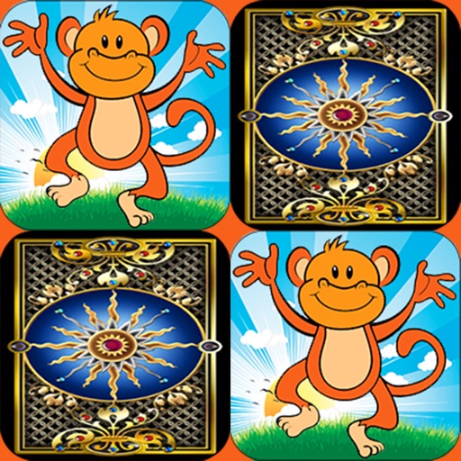 puzzle Super Matches monkey Fun in legend icon