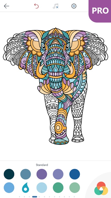 Animal Coloring Pages for Adults PRO screenshot-4