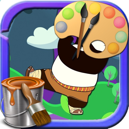 Draw Games Kungs fu panda Version iOS App