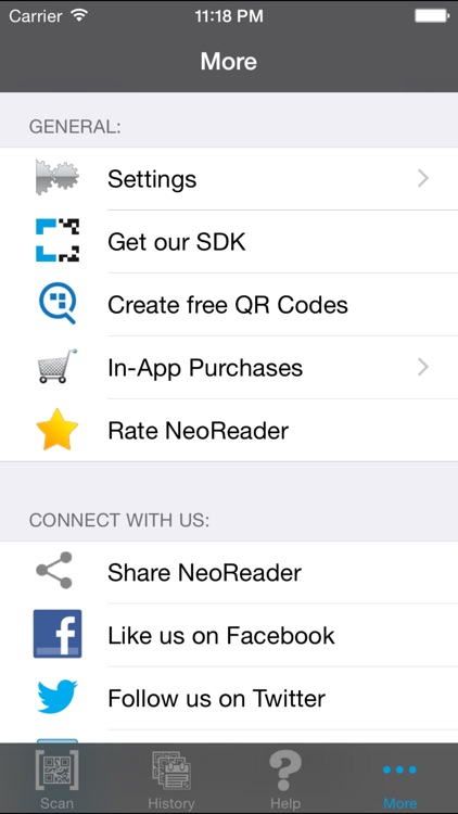 NeoReader®-QR&BarcodeScanner screenshot-4