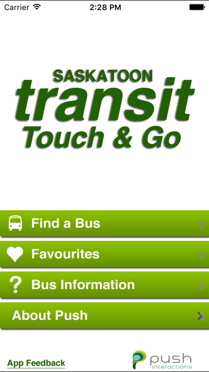 Saskatoon Transit - Touch and Go