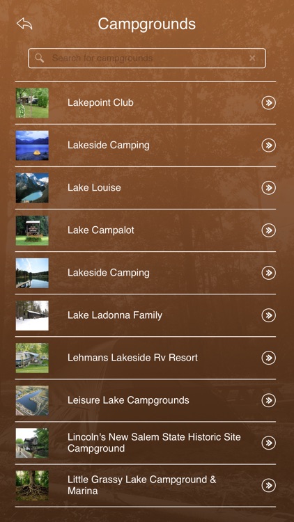 Illinois Camping & RV Parks