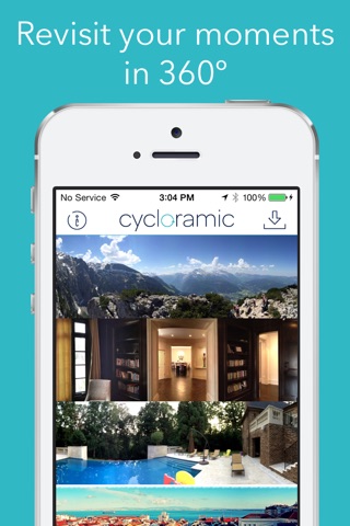Cycloramic for iPhone SE/5/5S screenshot 2