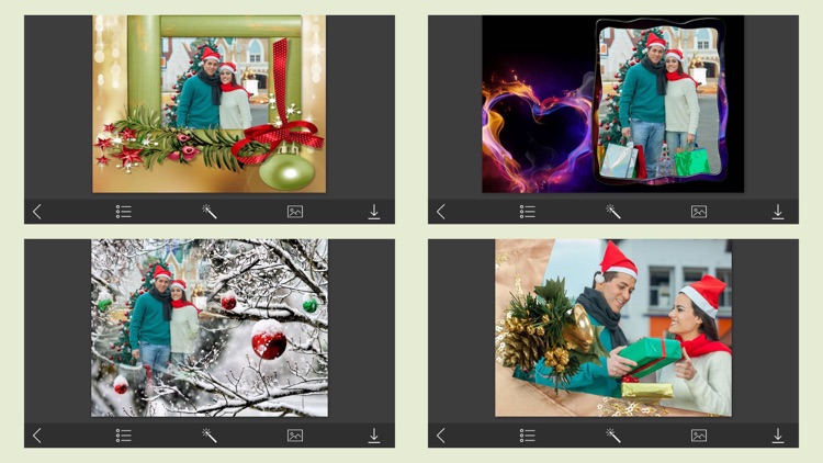 Christmas Santa Photo Frames - Photo Frame Master