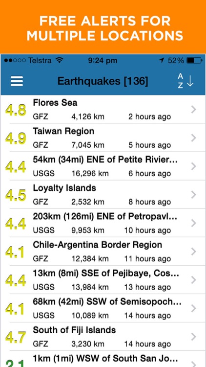 Earthquake+ | Earthquakes Map, News, Alert & Info