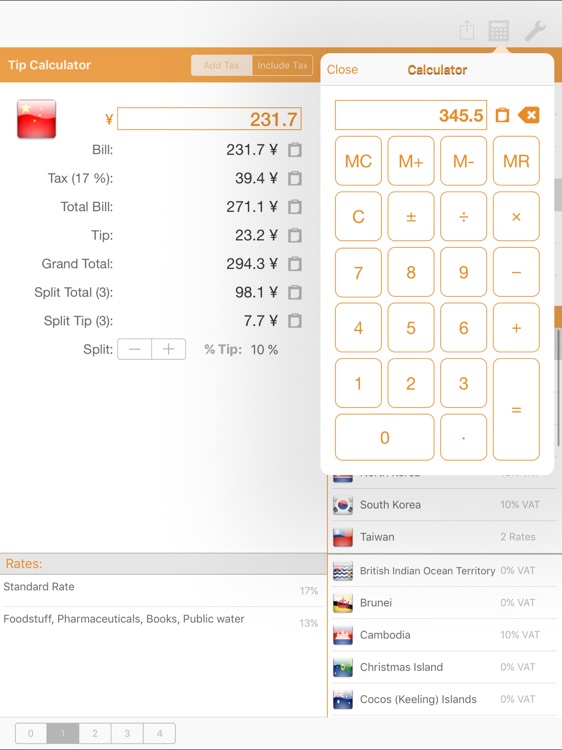 Tip Calculator Professional+ screenshot-3