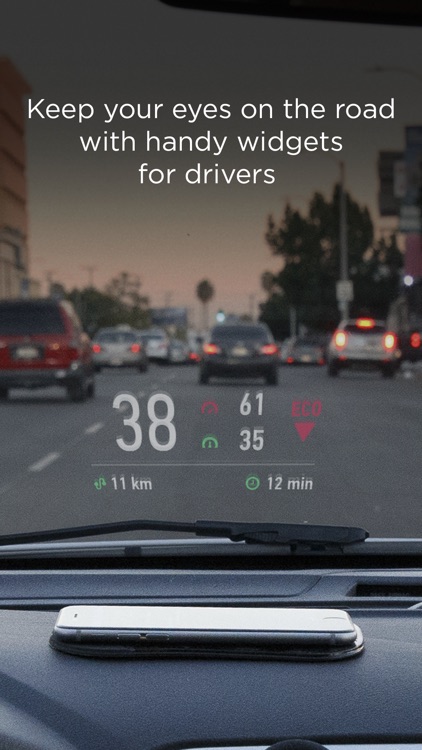 HUD Widgets — Driving widgets with HUD mode