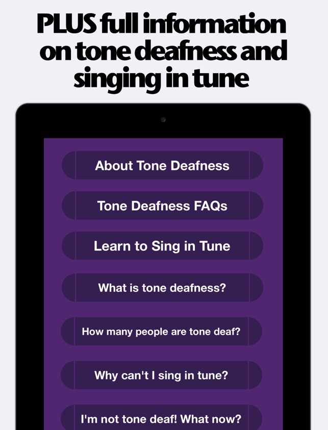 Tone Deaf Test: Check for deafness App Store
