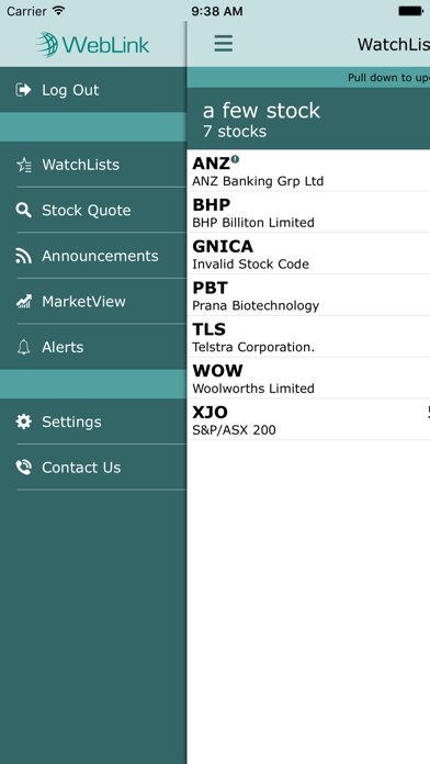 How to cancel & delete WebLink Stock Market from iphone & ipad 1