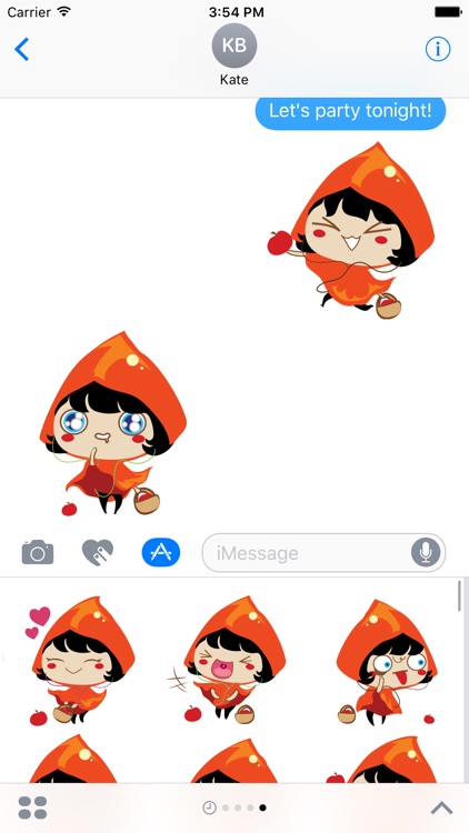 Red Riding Hood Stickers