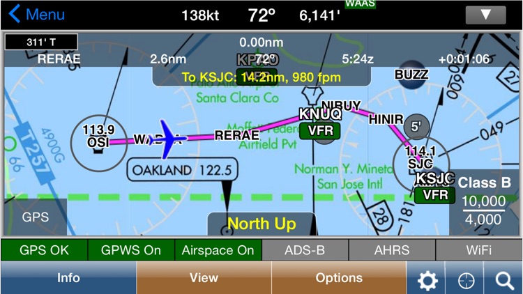 WingX Pro7 - Aviation Moving Map, Charts, Weather