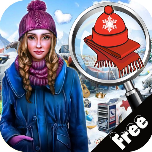 Free Hidden Objects : Fresh Winter Hidden Object Icon