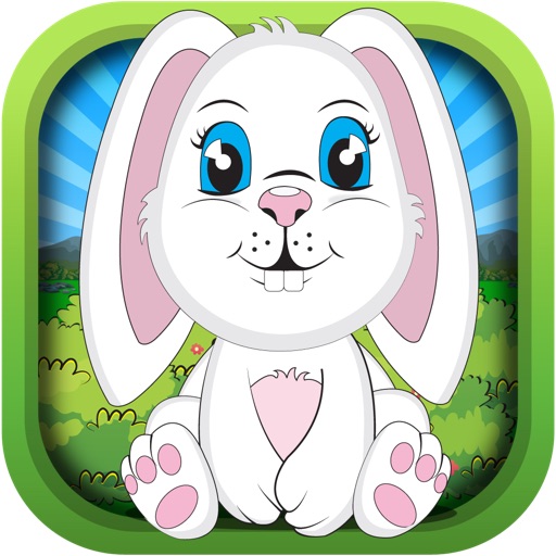 Baby Bunny Bounce Bop FREE! - Cute Little Rabbit Hop Game Icon