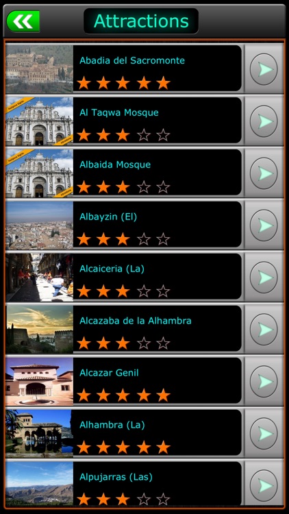 Granada Offline Map Travel Guide