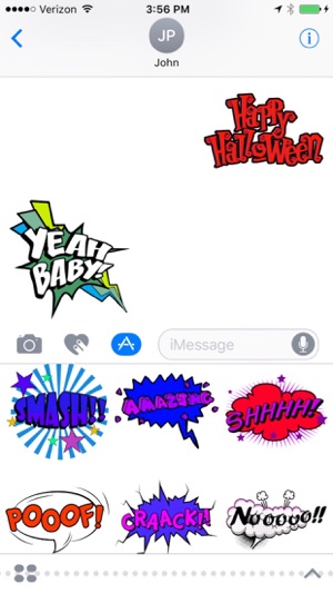 Comic Stickers for iMessages(圖2)-速報App