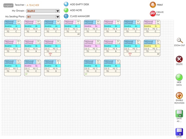 School Seating Planner(圖2)-速報App