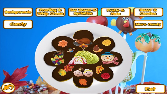 Thanksgiving Cake Maker Make & Bake Dessert Food(圖2)-速報App